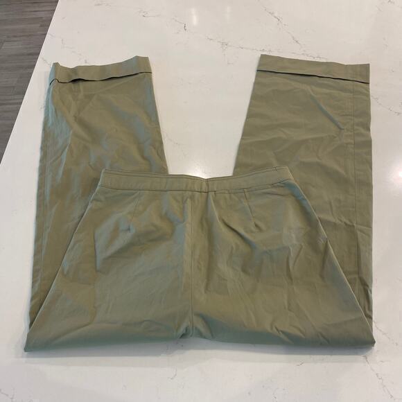 Tory‎ Burch Sailor Pants Wide Leg Green Size 2 - Picture 6 of 12